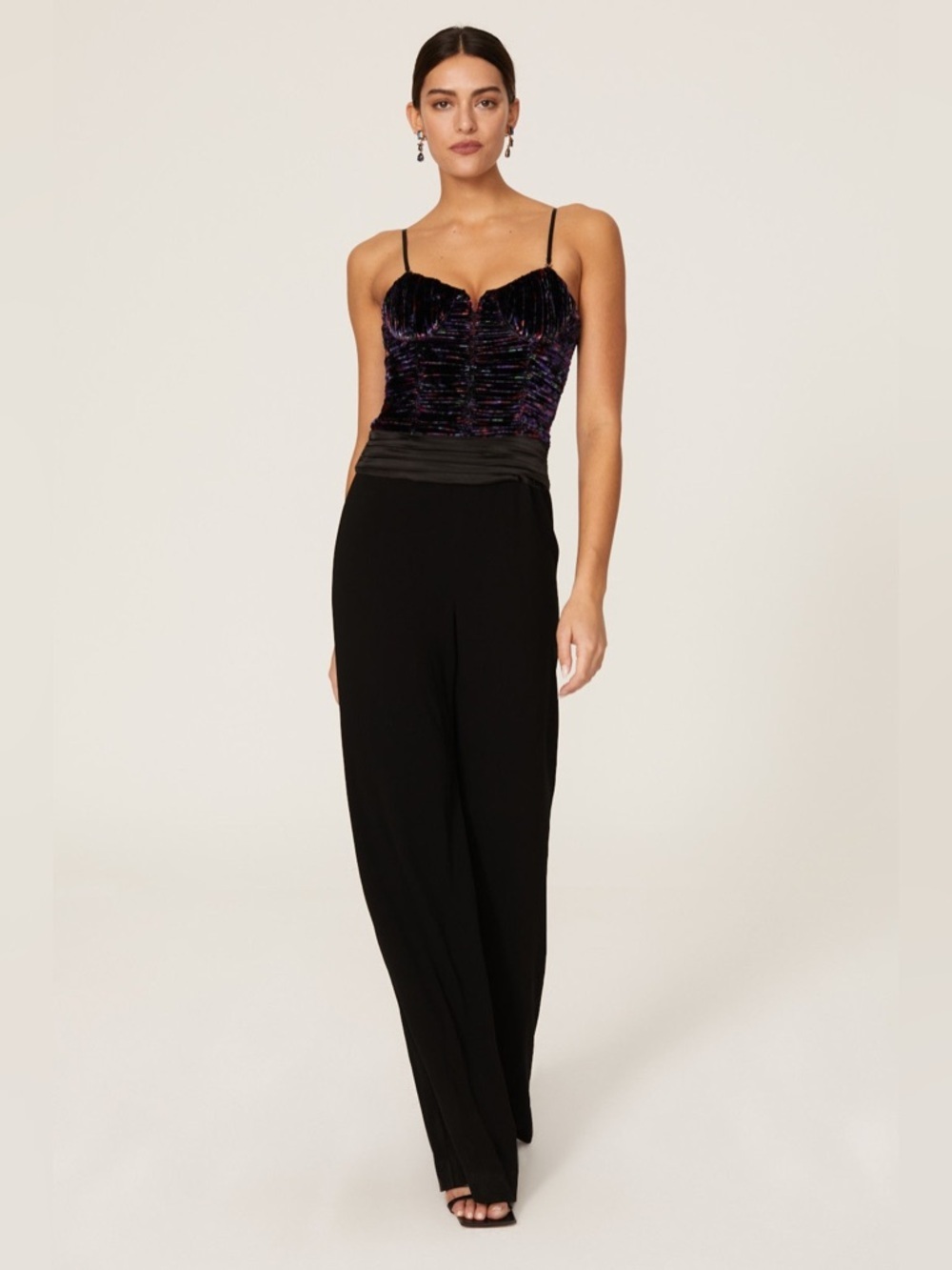Ramy Brook Capone Corset Wide Leg Jumpsuit - Picture 2 of 16